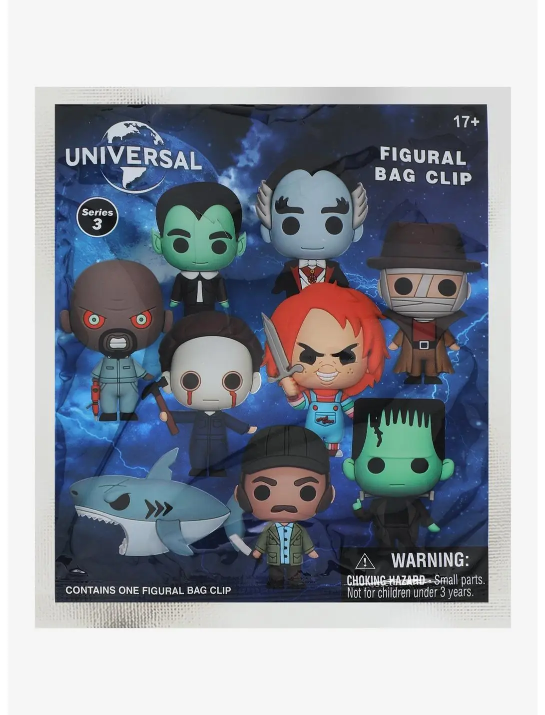 Universal Horror Icons Series 3 Blind Bag Figural Bag Clip