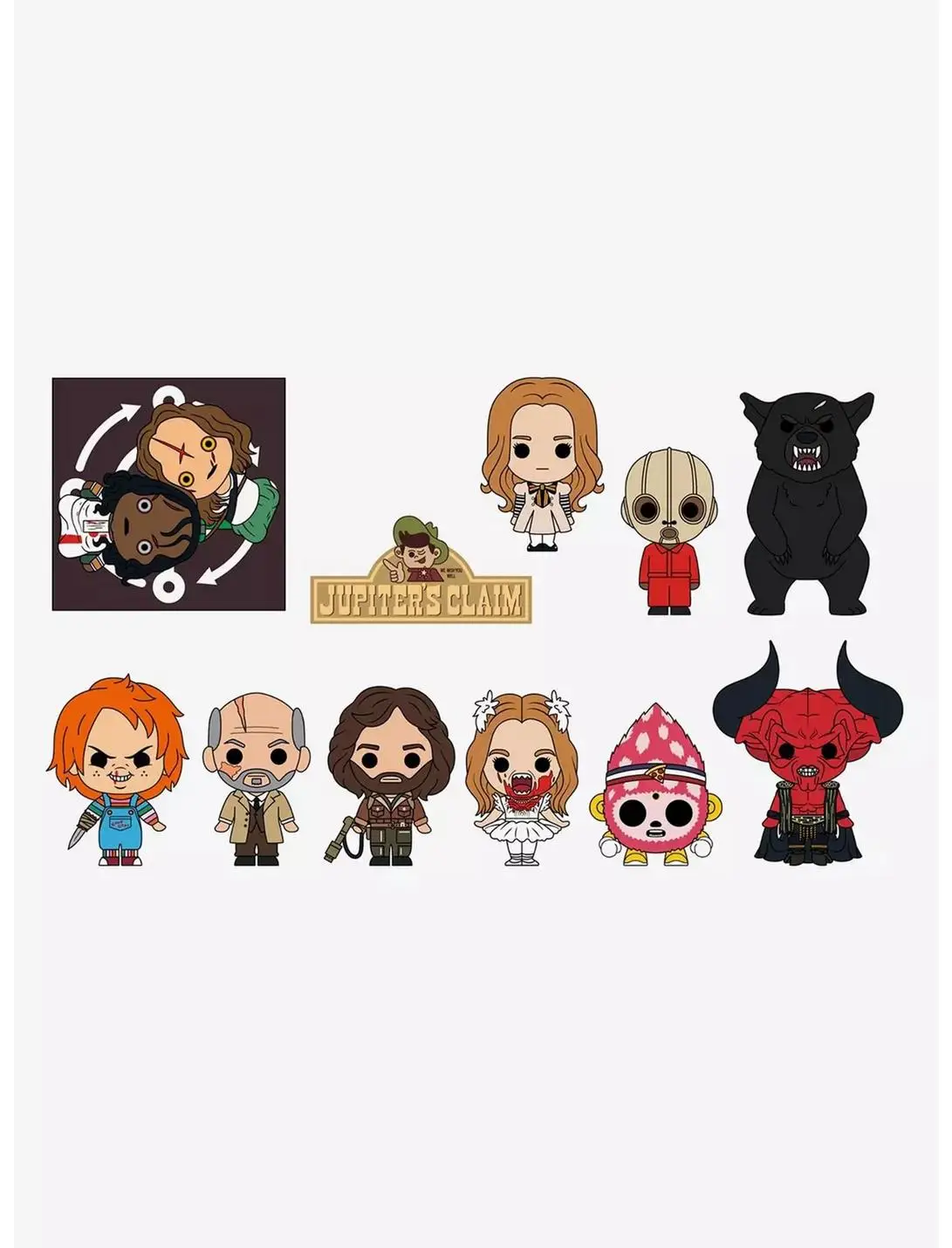 Universal Horror Series 4 Blind Bag Figural Bag Clip