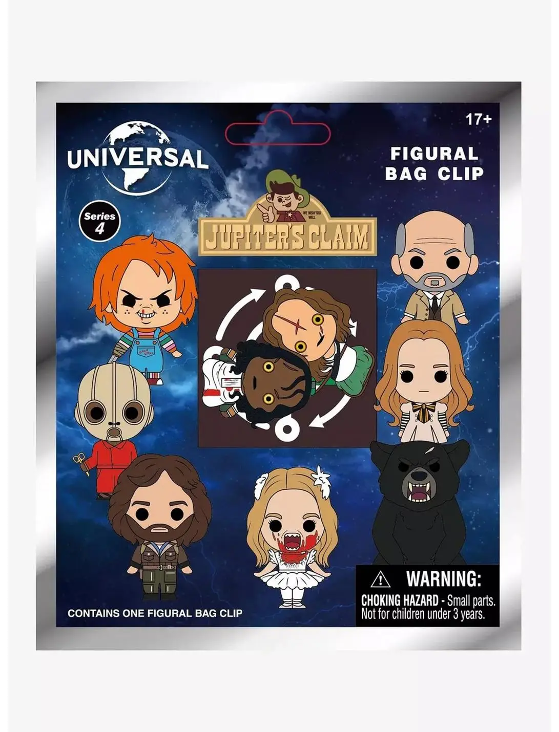 Universal Horror Series 4 Blind Bag Figural Bag Clip