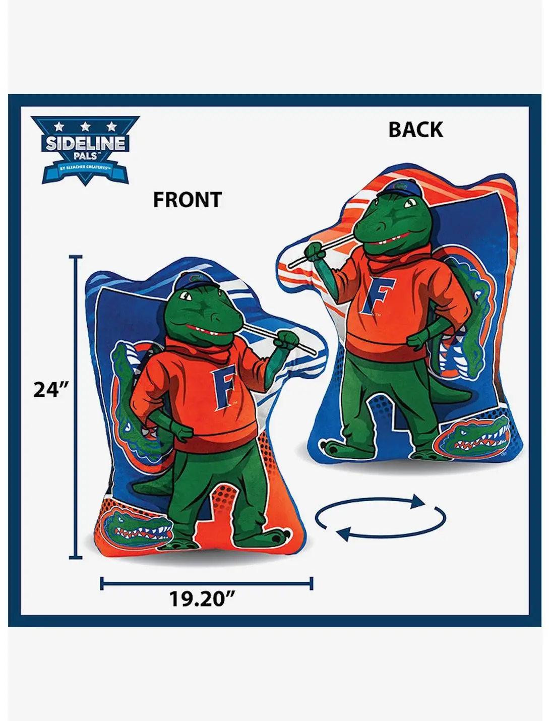 University of Florida Mascot 24" Poster Plush Bleacher Creatures