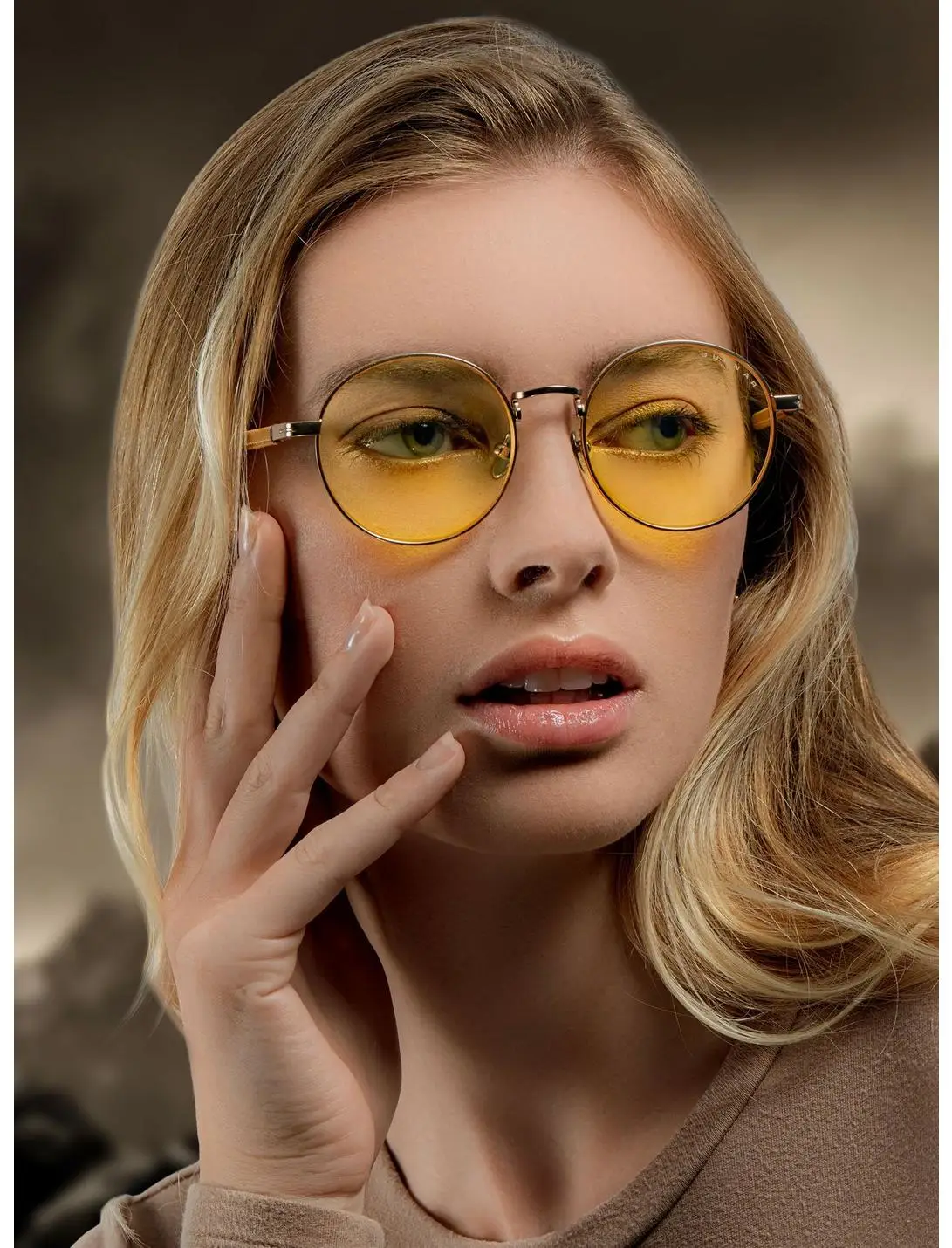 Witcher x GUNNAR Ciri Amber Tint Blue Light Glasses