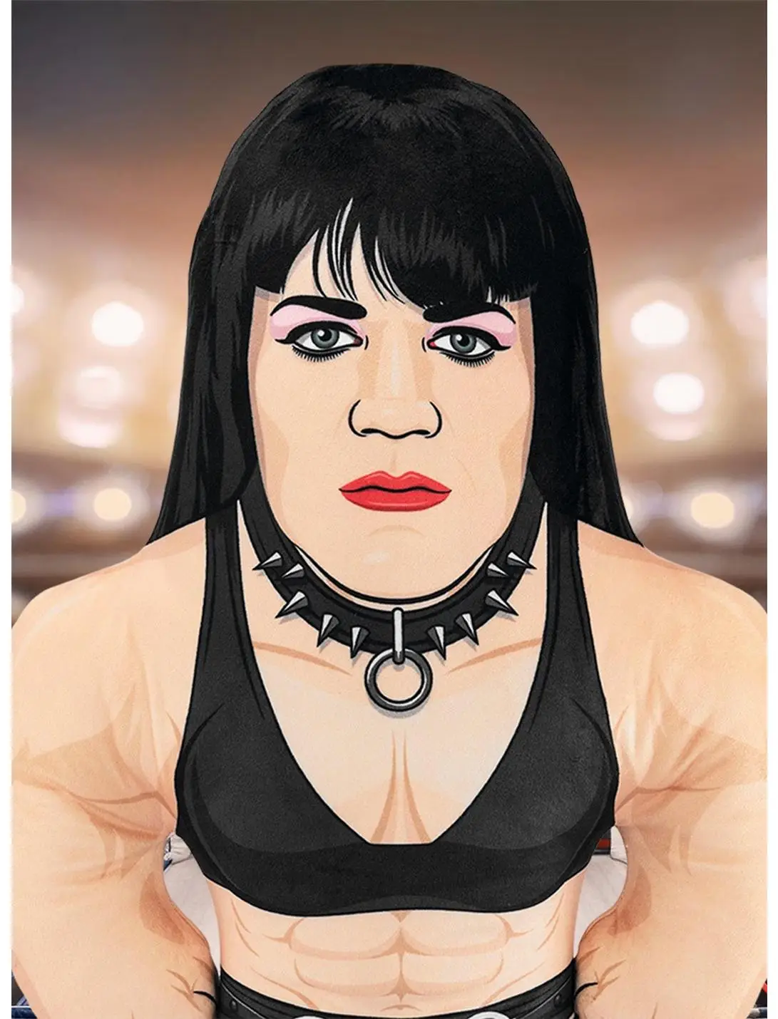 WWE Chyna 24" Bleacher Buddy Bleacher Creatures
