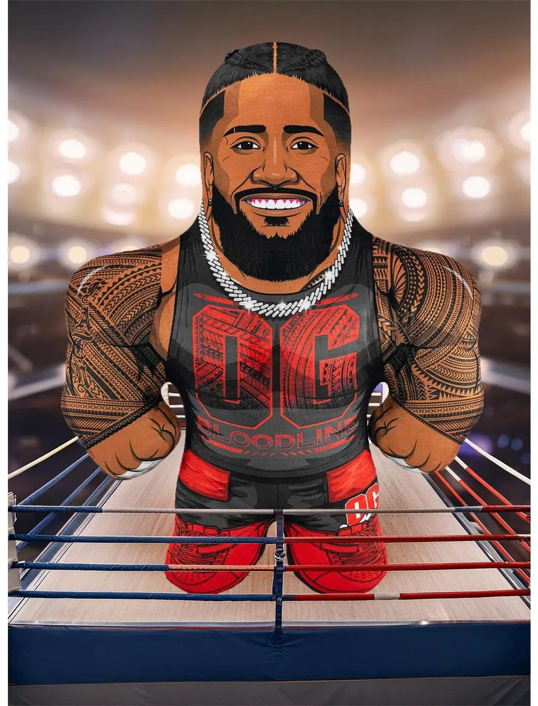 WWE Jimmy Uso 24" Bleacher Buddy Bleacher Creatures