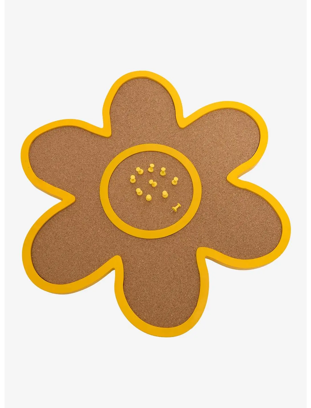Yellow Flower Figural Corkboard with Pins - BoxLunch Exclusive