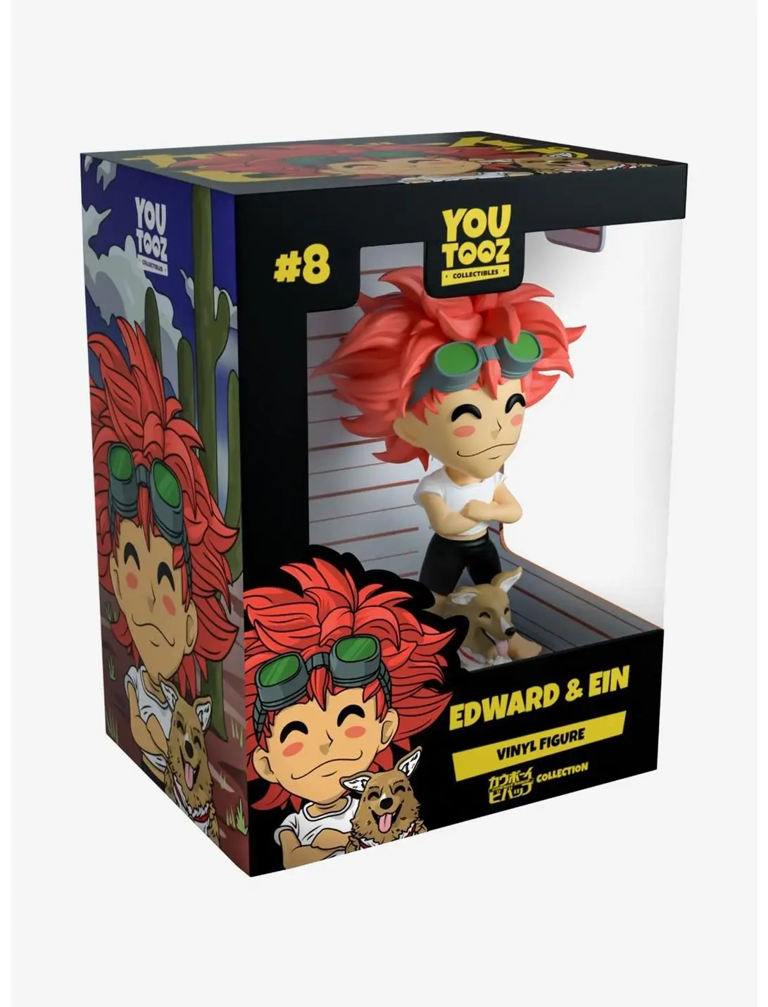 YouTooz Cowboy Bebop Edward & Ein Vinyl Figure