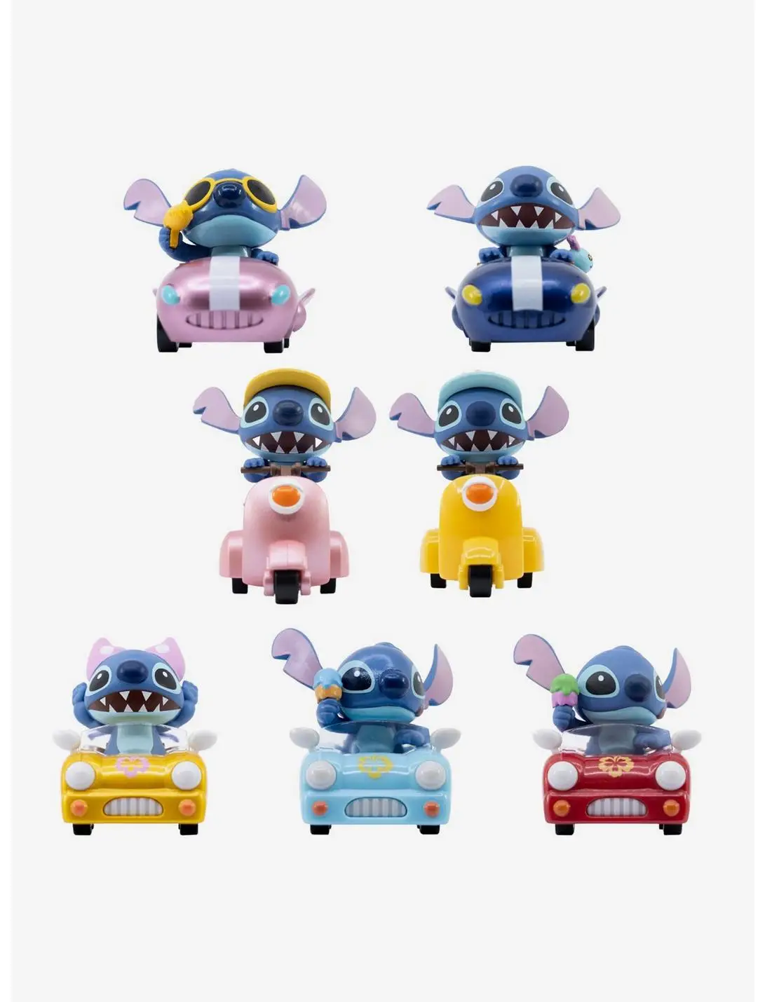 YuMe Disney Lilo & Stitch Zoom Hero Stitch Blind Assorted Pull Back Figure