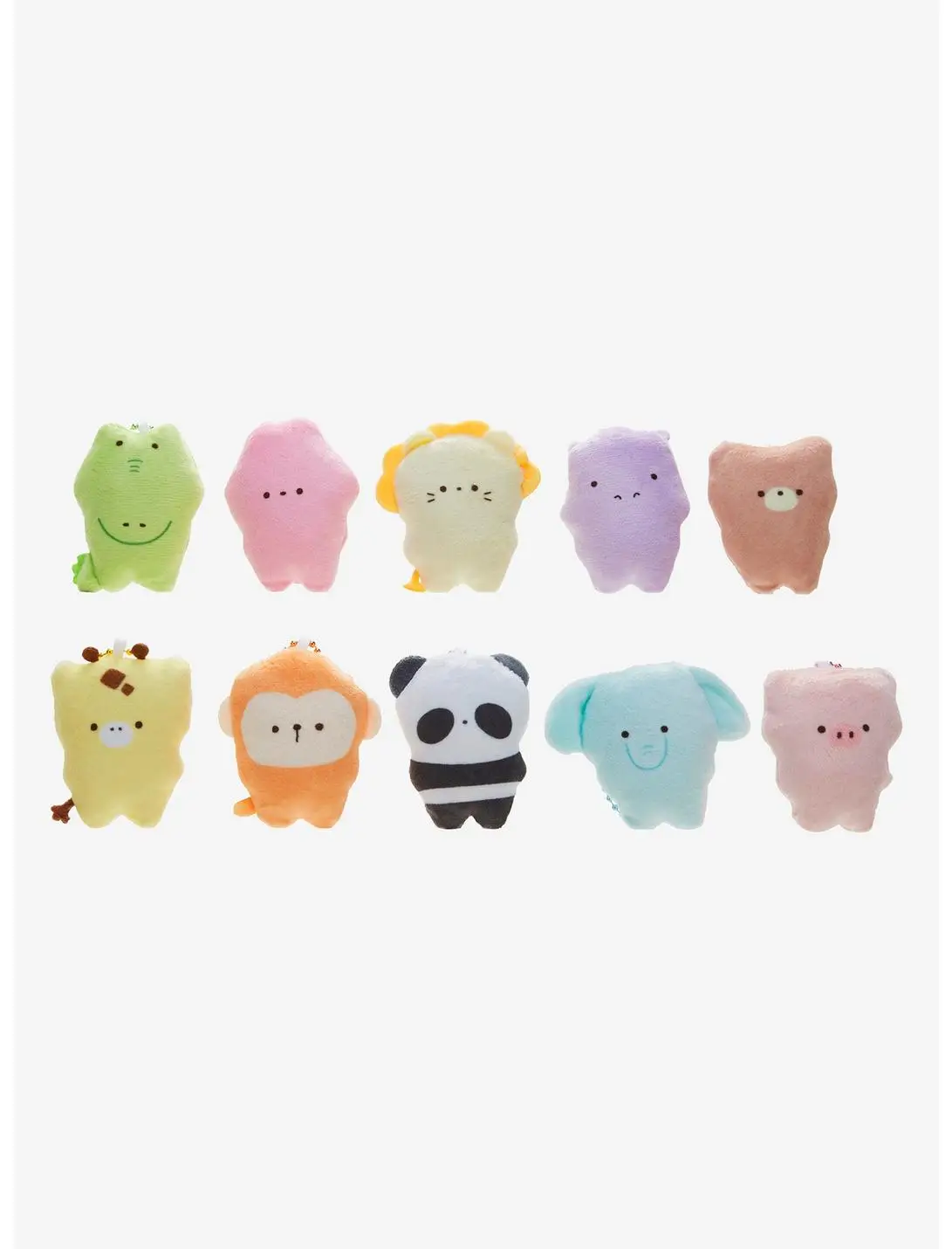 Zoo Animals Blind Assorted 2 Inch Plush